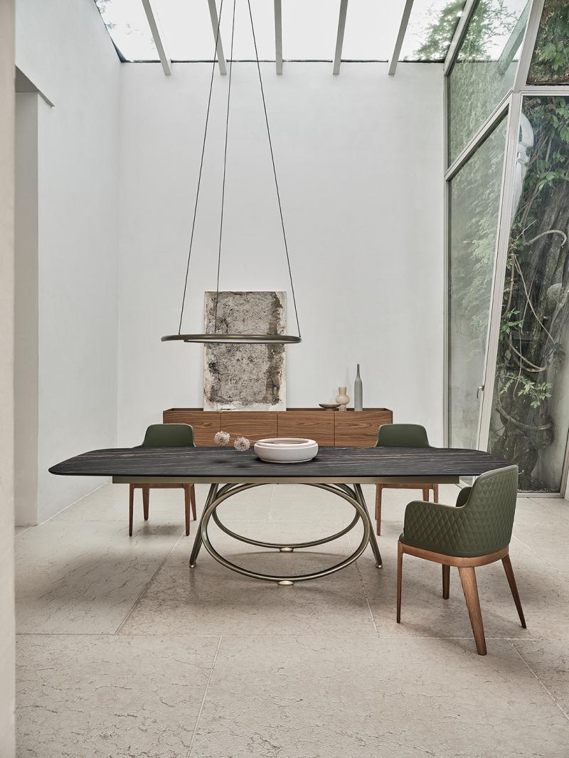 Bontempi Casa Louis Dining Table - Barrel