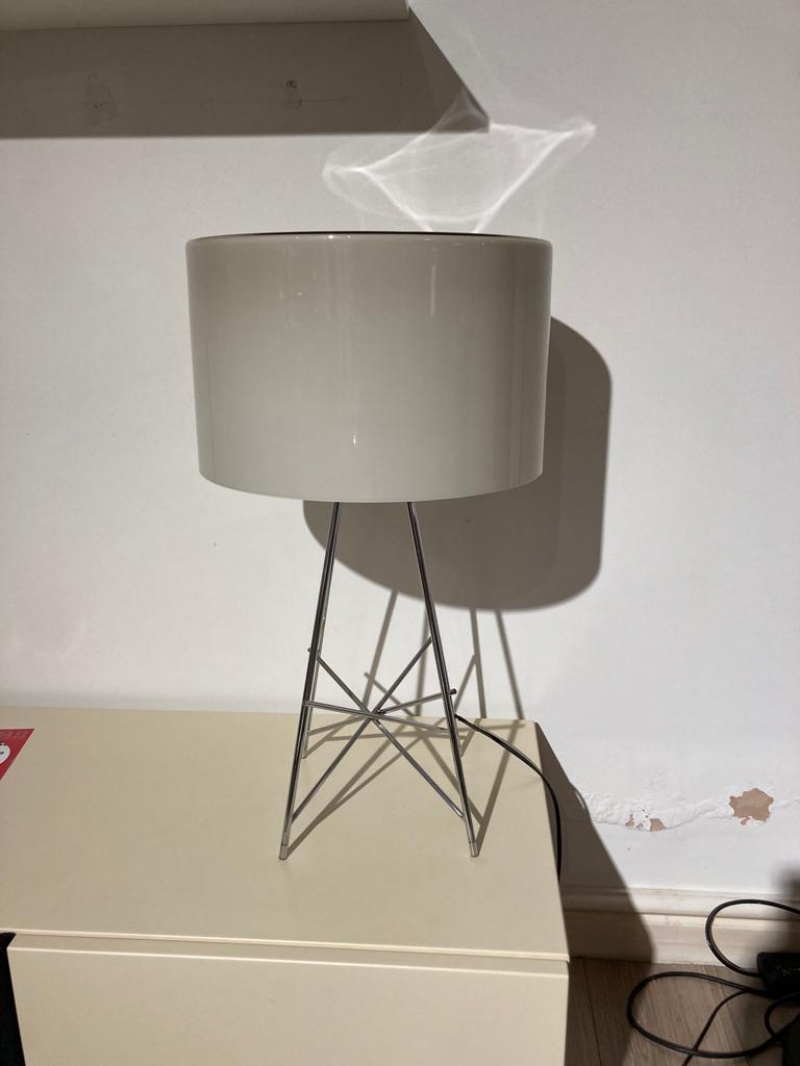 Jesse Italia Spun Glass Lamp