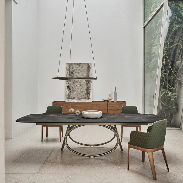 Bontempi Casa Louis Dining Table - Barrel